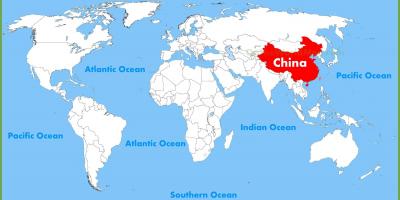 Maailma kaart, Hiina